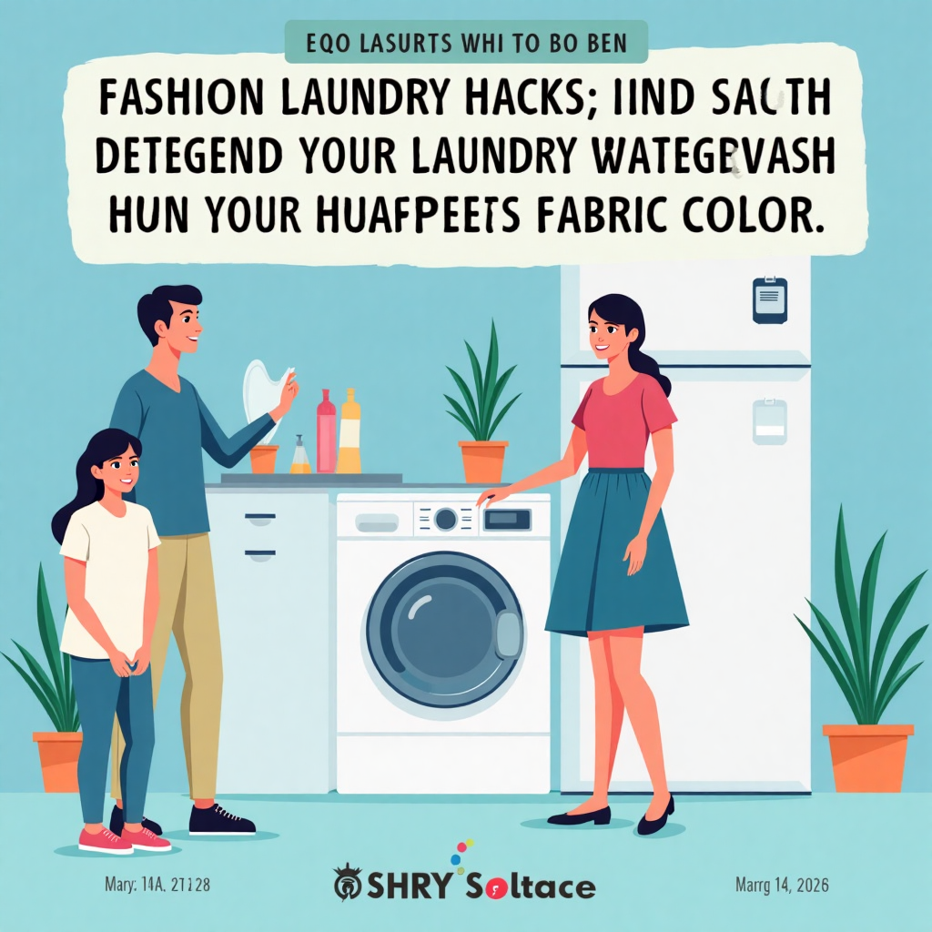 Fashion Laundry Hacks: How Eco Laundry Detergent and Cold Water Wash Protect Fabric Color